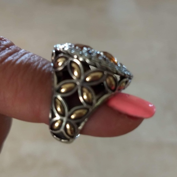 John Hardy kawung multi stone round ring size 6 - Picture 5 of 9